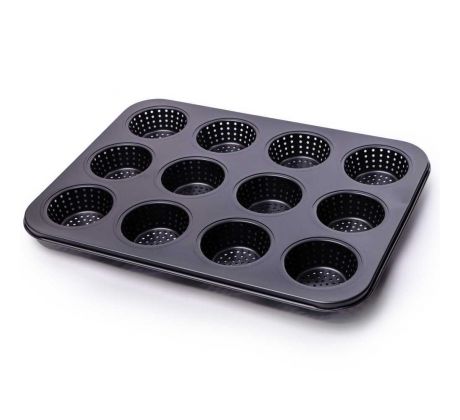 Perforovaný plech na pečenie muffinov (12 ks)