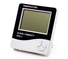 Digitálny teplomer a vlhkomer HTC-1
