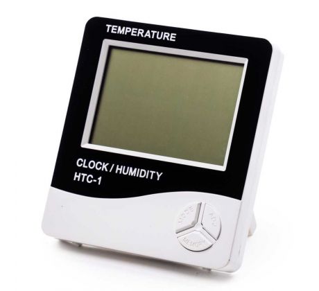 Digitálny teplomer a vlhkomer HTC-1
