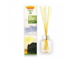 Green Tea Lemon – bambusový vonný difuzér