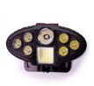Čelová lampa nabíjateľná 8 led a bočný COB panel
