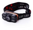 LED čelovka s USB nabíjaním – 4 režimy + červené svetlo