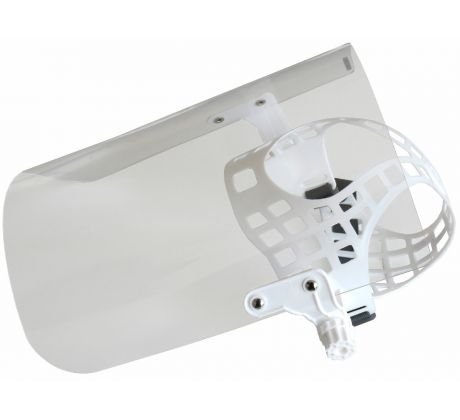 Štít ochranný polykarbónový, 22x29cm hr. 2mm