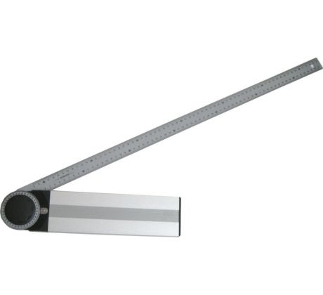 Uholník príložný hliníkový nastaviteľný, 750mm, šírka 35mm, 0-180°