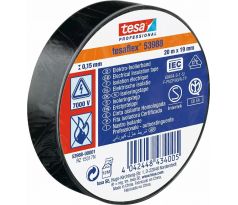 Páska 53988 elektroizolačná čierna 19mm x 20m, Tesa