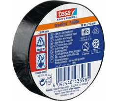 Páska 53988 elektroizolačná čierna 15mm x 10m, Tesa