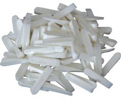 Kliny dlaždicové plastové, malé, 100ks