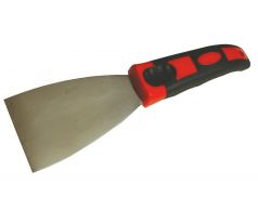 Špachtľa antikorová, pogumovaná ergonomická rukoväť, 80mm