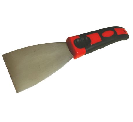 Špachtľa antikorová, pogumovaná ergonomická rukoväť, 100mm
