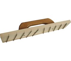 Škrabák na pórobetón drevený, 450x100mm, 10 pílových listov