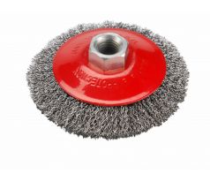 Kartáč miskový M14 vlnitý, Ø100mm, EXTOL CRAFT