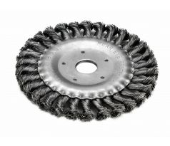 Kartáč okružný vrkočový, Ø150mm, diera 22,2mm, EXTOL CRAFT