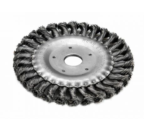 Kartáč okružný vrkočový, Ø150mm, diera 22,2mm, EXTOL CRAFT