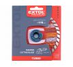 Kotúč rezný diamantový Turbo, 115mm, EXTOL PREMIUM
