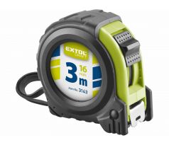 Meter zvinovací, 3m, šírka pásu 16mm, EXTOL CRAFT