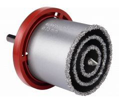 Vrták korunkový wolfrámový, 33-53-73mm, EXTOL PREMIUM