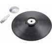 Tanier unášací so suchým zipsom so stopkou, 125mm, pevný, EXTOL CRAFT
