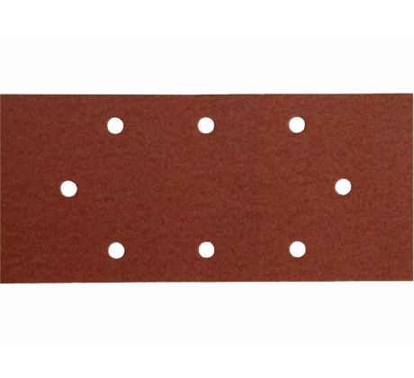 Brúsny papier na suchý zips 10ks, 8 otvorov, 93x190mm, P60, EXTOL PREMIUM