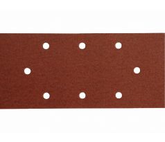 Brúsny papier na suchý zips 10ks, 8 otvorov, 93x190mm, P100, EXTOL PREMIUM