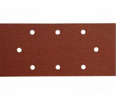 Brúsny papier na suchý zips 10ks, 8 otvorov, 93x190mm, P120, EXTOL PREMIUM