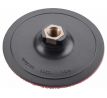 Tanier unášací so suchým zipsom pre uhlovú brúsku, Ø125mm, EXTOL CRAFT