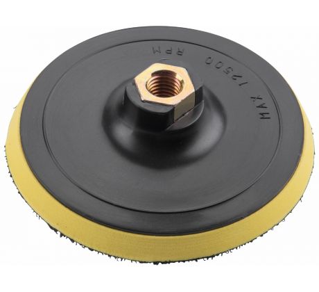 Tanier unášací so suchým zipsom pre uhlovú brúsku, Ø125mm, EXTOL CRAFT