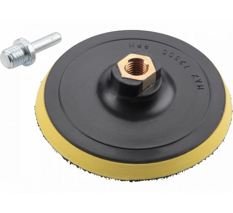 Tanier unášací so suchým zipsom pre uhlovú brúsku, Ø125mm, EXTOL CRAFT