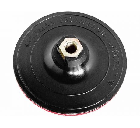 Tanier unášací so suchým zipsom pre uhlovú brúsku, Ø150mm, EXTOL CRAFT