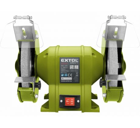 Brúska dvojkotúčová, príkon 350W, kotúč 200mm, EXTOL CRAFT