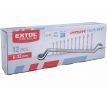 Kľúče očkové vyhnuté, 12-dielna sada, 6-32mm, CrV, EXTOL PREMIUM
