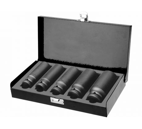 Sada nástrčných kľúčov rázových, 5-dielna, FORTUM