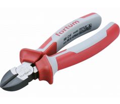 Kliešte štikacie bočné, 180mm, 61CrV5, FORTUM