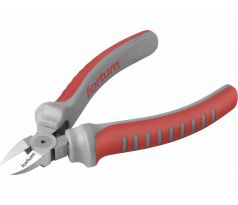 Kliešte štikacie bočné zúžené Atom, 100mm, 61CrV5, FORTUM