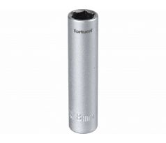 Kľúč nástrčný predĺžený, 8mm, 1/4”, FORTUM