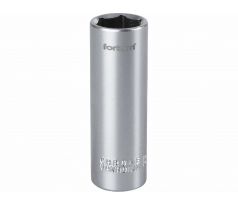 Kľúč nástrčný predĺžený, 12mm, 1/4”, FORTUM