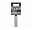 Kľúč nástrčný predĺžený, 12mm, 1/4”, FORTUM