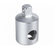 Adaptér s otvorom pre trhák, vnútorný 3/8” na vonkajší 1/4”, dĺžka 28mm, FORTUM