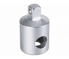 Adaptér s otvorom pre trhák, vnútorný 3/8” na vonkajší 1/4”, dĺžka 28mm, FORTUM