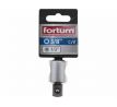 Adaptér s otvorom pre trhák, vnútorný 3/8” na vonkajší 1/2”, dĺžka 44mm, FORTUM