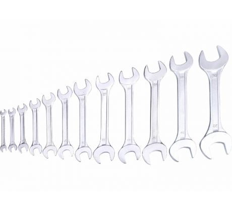 Kľúče vidlicové, 12-dielna sada, 6-32mm, EXTOL CRAFT