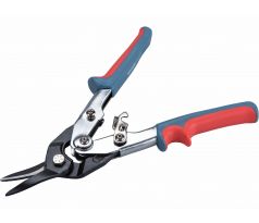 Nožnice na plech prevodové ľavé, 255mm, pre strihanie rovno a doľava, CrMoV, EXTOL PREMIUM