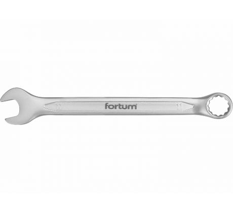 Kľúč očko-vidlicový, 11mm, FORTUM