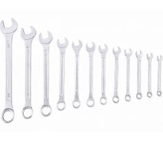 Kľúče očko-vidlicové, 12-dielna sada, 6-22mm, EXTOL CRAFT