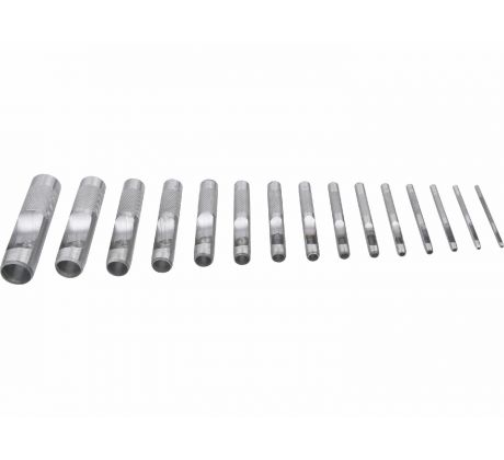 Výsečníky, 15-dielna sada, 2,0-22mm, EXTOL CRAFT