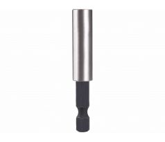Nadstavec na bity magnetický, 1/4"x60mm, antikorový, EXTOL PREMIUM