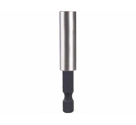 Nadstavec na bity magnetický, 1/4"x60mm, antikorový, EXTOL PREMIUM