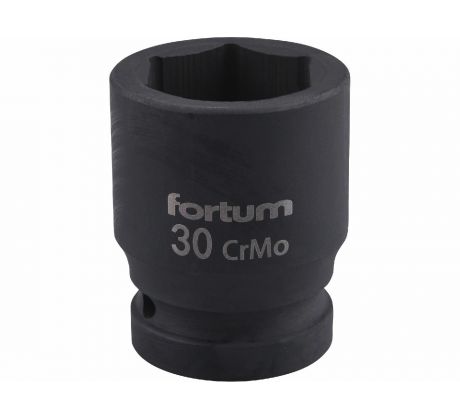 Kľúč nástrčný rázový, 30mm, 3/4”, FORTUM