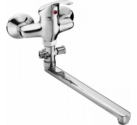 Batéria nástenná jadrová, rozstup 100mm, 100mm, 35mm, chróm, BALLETTO