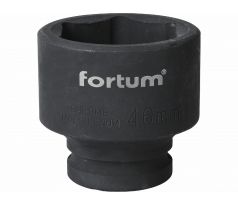 Kľúč nástrčný rázový, 46mm, 3/4”, FORTUM