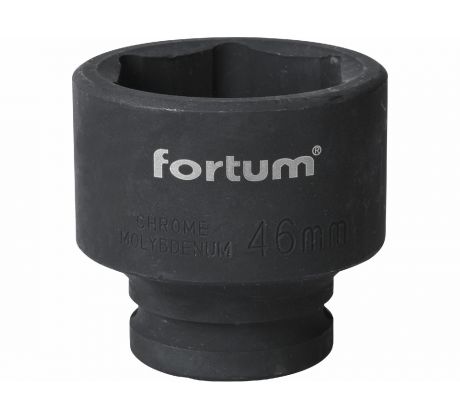 Kľúč nástrčný rázový, 46mm, 3/4”, FORTUM